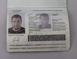 Um dos documentos falsos usados ​​por Ruiz (Foto: Paulo Francis/Arquivo)