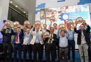 Gestores vencedores do Prêmio Sebrae Prefeitura Empreendedora (Divulgação)
