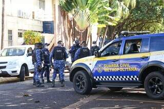 Agentes da GCM (Guarda Civil Metropolitana de Campo Grande). (Foto: Arquivo/Campo Grande News)