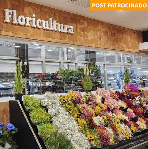 Celebre o Dia das M&atilde;es com flores dos Supermercados Comper