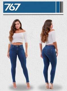 A loja destaca marcas renomadas como 767 Jeans, com peças disponíveis por apenas R$ 79,90