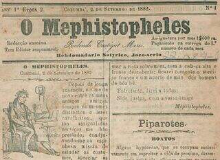 Jornal de fofoca para ‘cutucar’ até o povo de Corumbá já existia em 1882