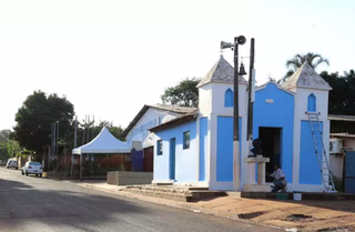 A Igreja de São Benedito permanece fechada enquanto as obras não começam.  (Foto: Arquivo/Aletheya Alves)