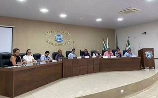 Plenário da Câmara Municipal de Bonito. (Foto: Divulgação)