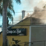 Bar inaugurado há 8 dias é destruído por incêndio no São Bento