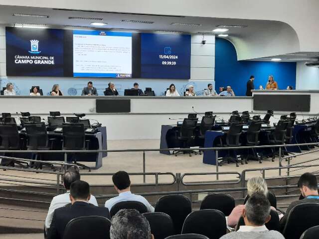 C&acirc;mara de Campo Grande ter&aacute; debate sobre or&ccedil;amento da prefeitura para 2025