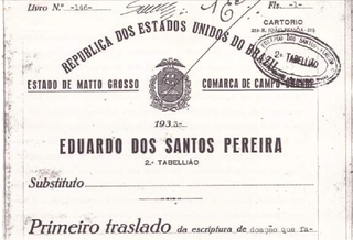 Doação da familia Baís para grupo que liderava asilo foi feita em 1933. (Foto: Reprodução)