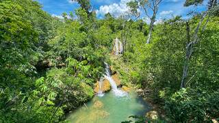 Região é cercada por paisagem natural e sete cachoeiras. (Foto: Eduardo Alves)