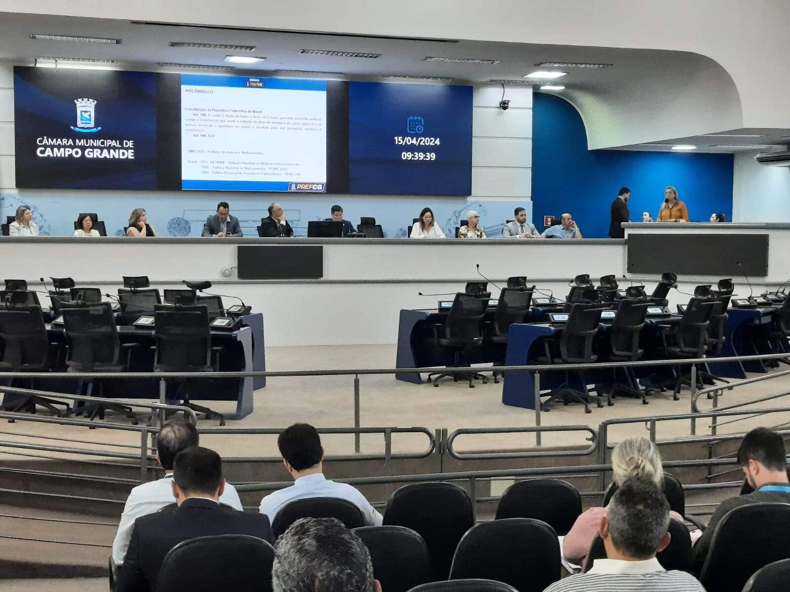 Câmara de Campo Grande terá debate sobre orçamento da prefeitura para 2025
