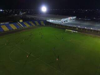 Estádio Laertão, casa do Costa Rica Esporte Clube, visto de cima (Foto: Divulgação)
