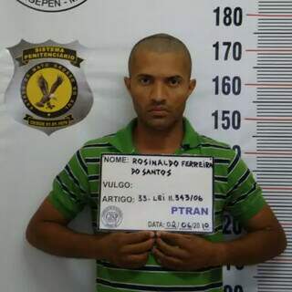 Rosinaldo Ferreira dos Santos, morto ao trocar tiros com a polícia (Foto: Divulgação)