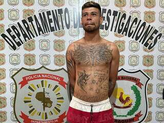 Diego foi preso na tarde deste domingo (5), em Pedro Juan Caballero. (Foto: Reprodução)