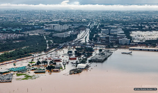 Rio Grande do Sul enfrenta um dos momentos mais desafiadores de sua história com as enchentes. (Foto: Ricardo Stuckert)