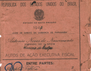 Capa do processo sobre o desvio de dinheiro público. (Foto: Divulgação/TJMS)