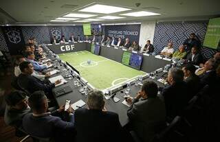 Reunião do Conselho Técnico dos Clubes da Série B do Campeonato Brasileiro 2023 (Foto: Rafael Ribeiro/CBF)