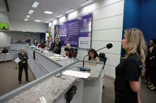 Tutora de Prada, a médica Anelise Amaral falou sobre o caso na Câmara Municipal de Campo Grande (Foto: Divulgação/Câmara)