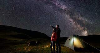 Viajar para contemplar o céu e as estrelas em parques naturais, o astroturismo ganha força no Brasil em 2024 – Foto: Reprodução