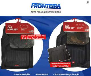 Fronteira Auto Peças ainda oferece uma ampla gama de produtos. (Foto:Divulgação)
