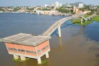Baixo nível do rio está sendo acompanhada pelo governo estadual e pela ANA (Foto/Divulgação)