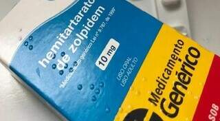 Caixa de medicamento que agora só sai da farmácia com receita azul. (Foto: Divulgação)