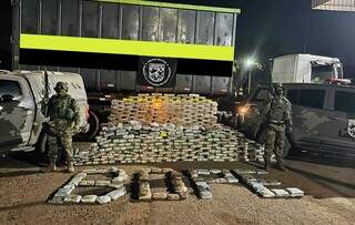 Droga apreendida por policiais do Bope (Foto: Divulgação)