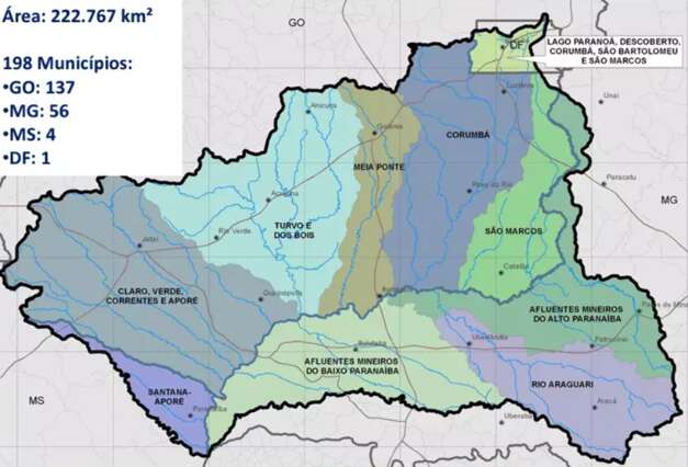 Plano prevê cobrança por uso de recursos hídricos em bacia de 4 cidades de MS
