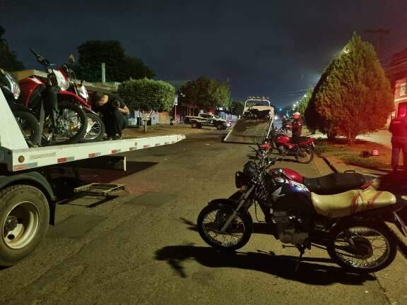 Operação recolhe 11 motos em avenida que é o &#34;terror&#34; da vizinhança 