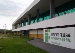 Campus do Instituto Federal de Mato Gross do Sul no município de Coxim. (Foto: Divulgação)