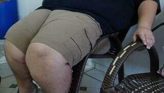 Índice de massa corporal é avaliado antes de começar o tratamento de um paciente obeso (Foto: Arquivo/Alex Machado)