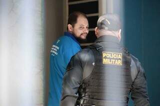 Rudson Bogarim Barbosa, gerente de TI da Federação de Futebol, preso em operação (Foto: Marcos Maluf)