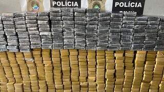 Carga de cocaína apreendida pela Denar. (Foto: Antonio Bispo)