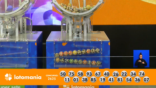 Confira as 20 dezenas que compõem o concurso 2.625 da Lotomania. (Foto: Reprodução/Caixa)