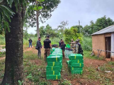 Senad apreende 4 toneladas de droga em área dominada por traficante “Macho”