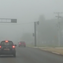 Em dia de forte nevoeiro, condutor ainda enfrenta falta de sinalização
