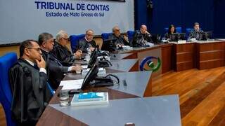 Plenário do Tribunal de Contas de Mato Grosso do Sul (Foto: Divulgação)