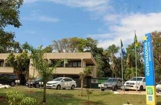 Fachada da Governadoria no Parque dos Poderes (Foto: Juliano Almeida)