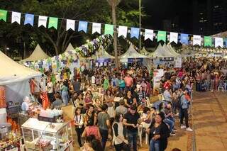 A tradicional Festa Junina da cidade acontece na Praça do Rádio, de 12 a 16 de junho (Foto: Juliano Almeida)
