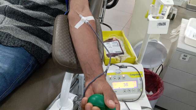 Doações de sangue despencam no Hemosul durante o frio e o feriadão 