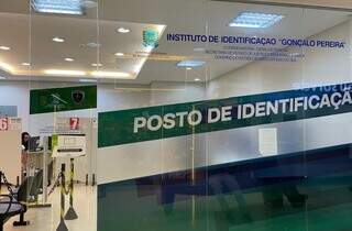 Posto de Identificação no Pátio Central para emissão do novo RG (Foto: Divulgação/Portal MS)