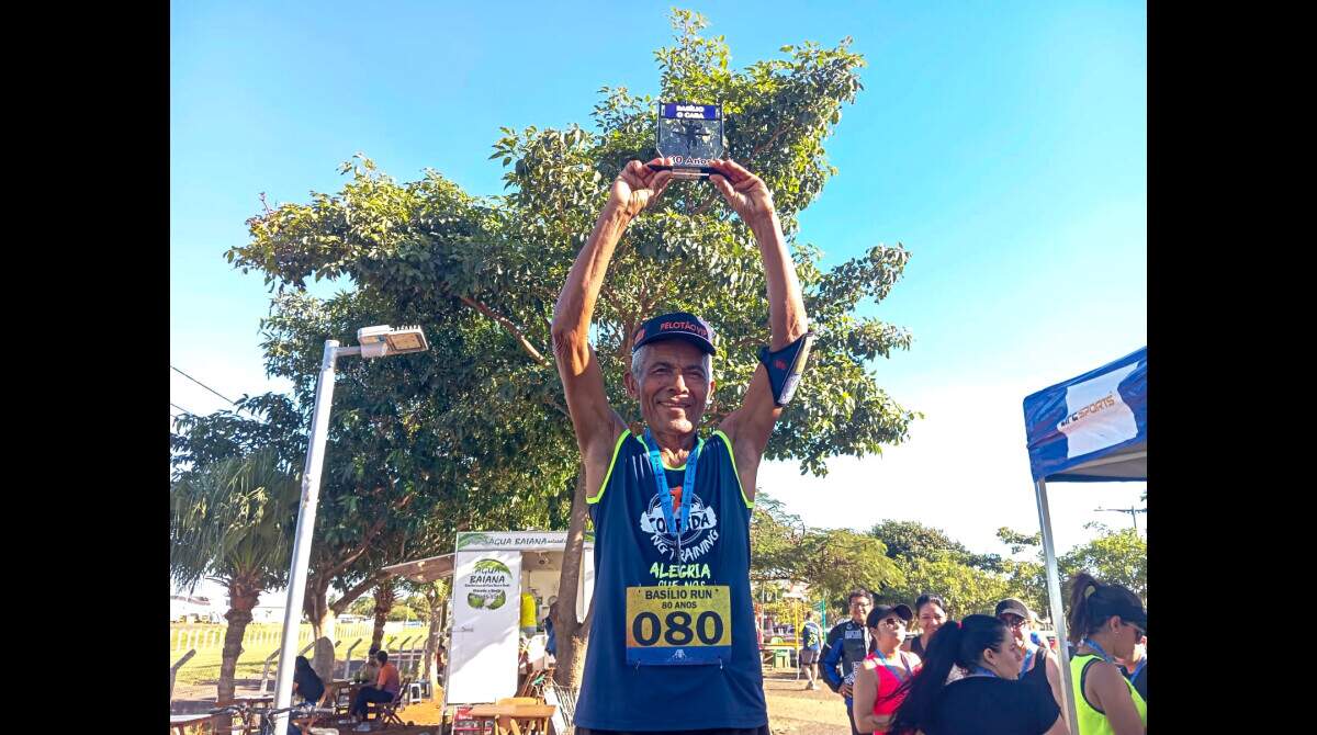 Basílio chega aos 80 homenageado pelos amigos em corrida - Comportamento -  Campo Grande News