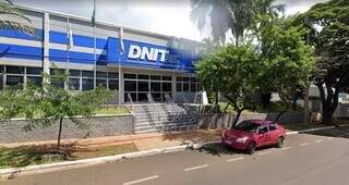 Fachada do prédio do Dnit em Campo Grande, localizado na Avenida Mato Grosso (Foto: Reprodução/Google Maps)