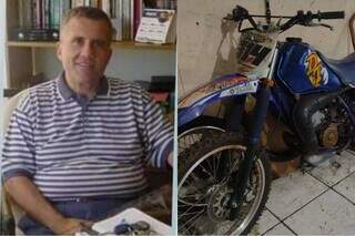 Reinaldo morreu em 2007, e deixou moto que é &#34;relíquia&#34; cheia de lembranças para a filha (Foto: Arquivo Pessoal)