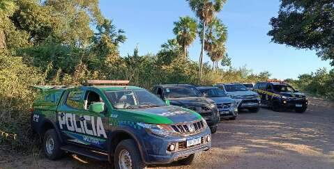 PMA apreende no Pantanal 2 Hilux roubadas em Minas e prende três