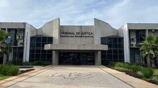 Fachada do Tribunal de Justiça de Mato Grosso do Sul (Foto: Antonio Bispo)