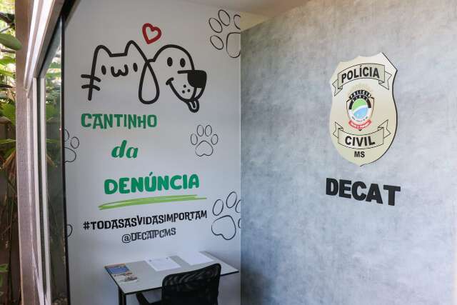 Delegacia da Capital tem &quot;cantinho da den&uacute;ncia&quot; sobre maus-tratos a animais 