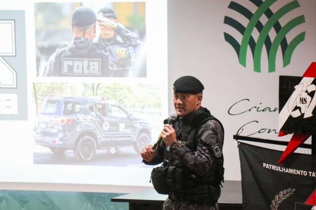 Com membros da Rota de SP, policiais iniciam curso de patrulhamento t&aacute;tico