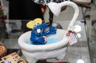 Quem não lembra do ratinho tomando banho, para incentivar as crianças a fazerem o mesmo? (Foto: Juliano Almeida)