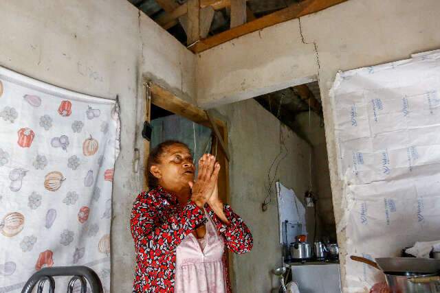 Em rotina de explos&otilde;es, casas racham com atividade mineradora em Bodoquena