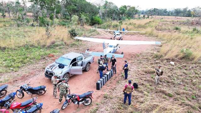 Parque na fronteira era ponto estrat&eacute;gico do tr&aacute;fico, com 20 pistas clandestinas