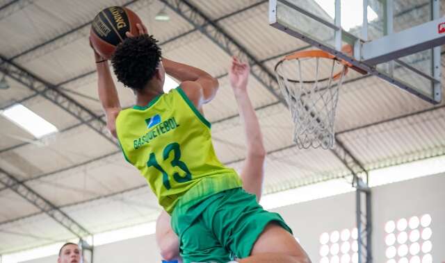 Com times do interior, basquete movimenta tarde de Jogos Escolares 